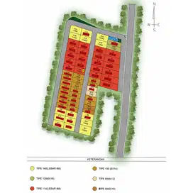 Rumah Cluster pinggir jalan di Jagakarsa promo Free Biaya2