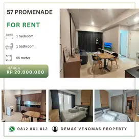 Disewakan Apartemen 57 Promenade 1BR
