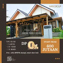 Rumah korea, cicilan 3 jutaan