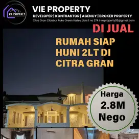 Rumah Cantik Siap Huni dalam cluster Citra grand cibubur