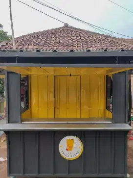 BOOTH KONTAINER MURAH/GEROBAK DORONG/BOOTH KONTAINER/GEROBAK KONTAINER