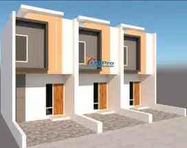 Compact haoue 2 lantai free biaya biaya hanya 200m ke rs EMC Pekayon