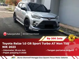 [ PAJAK PANJANG ] Toyota Raize 1.0 GR Sport Turbo AT Non TSS 2023/2024