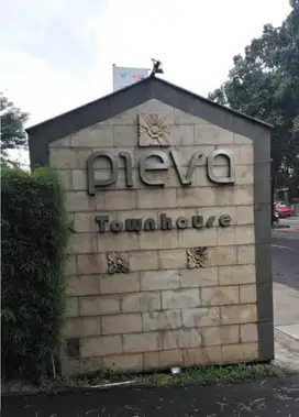 dijual rumah via lelang townhouse pieva jakarta selatan