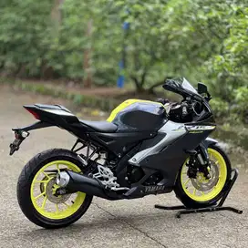 JARANG PAKAI! YAMAHA YZF R15 V4 GREY 2023 KM 175 PERAK PAJAK ON GASPOL