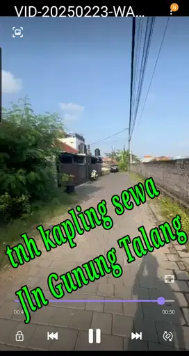 Diswakan tnh Kapling di Jln Gunung Talang, area Mahendradata