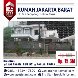 Rumah 2 Lantai Jl. Gili Sampeng, Kebon Jeruk, Jakarta Barat