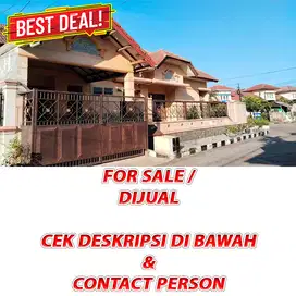 Rumah Besar Mulyosari Surabaya SHM Hook Bagus utk Kantor atau Kost