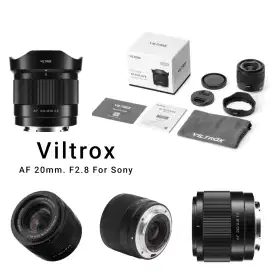 Lensa Viltrox AF 20mm f2.8 For Sony