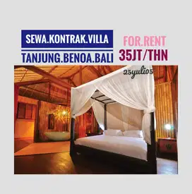 For rent Kontrak Sewa Villa Tanjung Benoa Jimbaran Bali