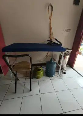 SETRIKA UAP BOILER PEMAKAIAN 6 Bulan merk maomoto 10L