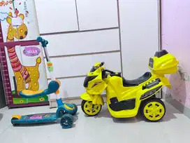 Sekuter + motor ,bisa pake dari anak 1 tahun sampai 6 thn