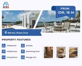 FOR SALE  VILLA WITH SPECTACULAR SUNSET SPOT IN BENOA-NUSA DUA BALI