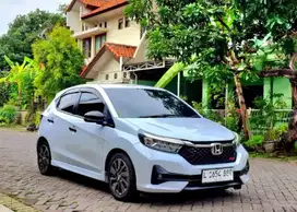 LIKE NEW LOW KM 5.000 - NEW BRIO 1.2RS CVT KEYLESS 2023 MATIC DP MINIM