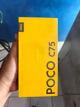 Poco C75 NFC 6/128 New garansi resmi Tam 15 Bulan