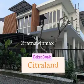 Dijual Rumah Minimalis Citraland Dekat Gwalk Siap Huni