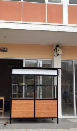 Dijual Gerobak & Tiang Nama Usaha