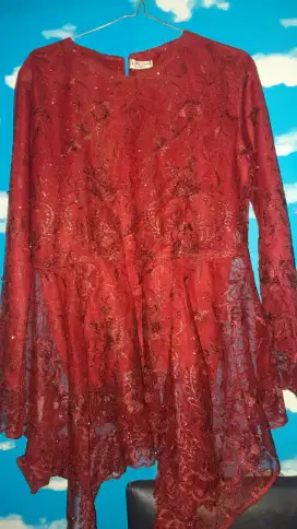 Jual kebaya maroon
