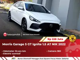 [ GARANSI 1TH ] MG Morris Garage 5 GT 5GT Ignite 1.5 Sunroof 2022/2023