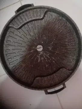 Pemanggang dua tungku  krischef