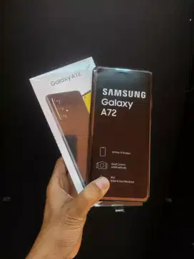 Samsung A72 ram8/128GB
RESMI SEIN 100% Normal tanpa kendala.