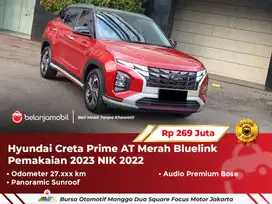 [ WARRANTY ] Hyundai Creta Prime AT Merah Sunroof NIK 2022/2023