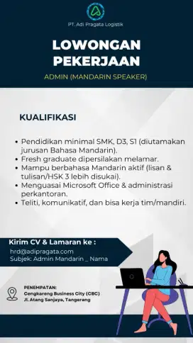 Admin (Mandarin Speaker)