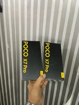 poco x7pro 12/512 resmi segel box