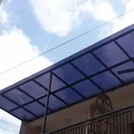 Canovi atap solar tuff tembus pandang rangka hoolw galpanis