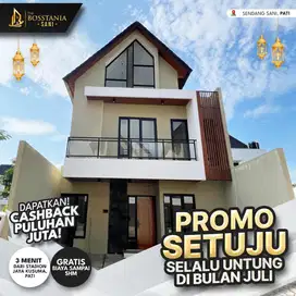 Rumah Dekat Sekolah Al Azhar Pati Gaya Arsitektur Modern
