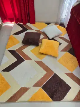 Karpet bulu busa tebal