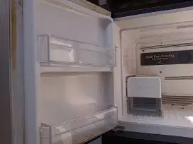 Kulkas invent side by side Hitachi model R-W 72FPGD1X minus gak dingin