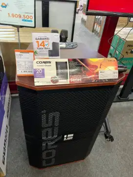 KREDIT SPEAKER KAROKE PORTABLE  BUNGA 0% PROSES CEPAT