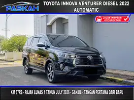 Km=37k PAJAK=JULI-2026 Bunga=4,5% Innova Venturer diesel 2022 solar