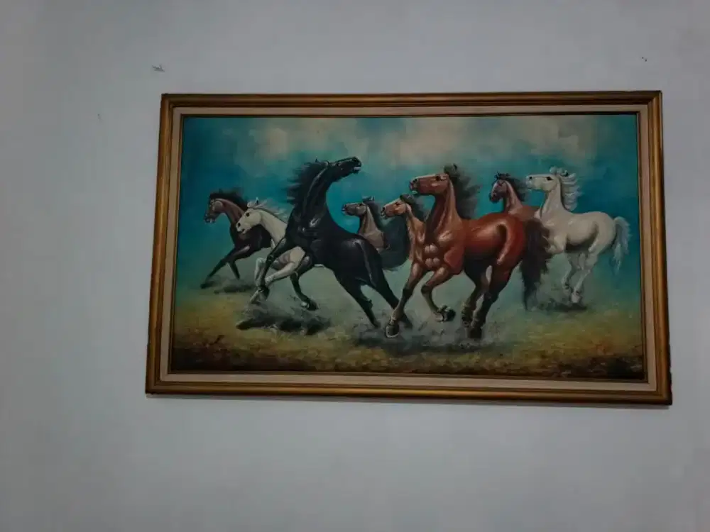 Lukisan Kuda untuk Dinding