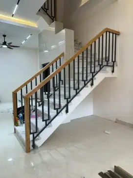 Bengkel las Lampung tralis kanopi pintu pagar gerbang tangga