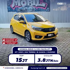 Brio rs at 2021 garansi mesin transmisi 5 tahun
