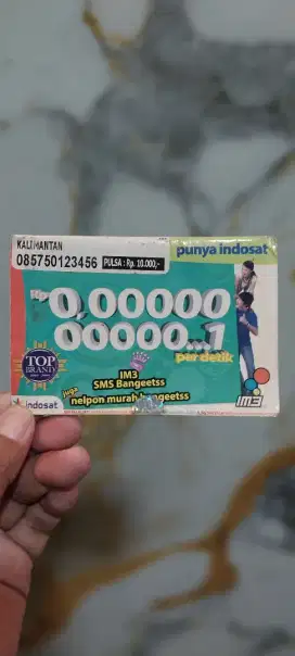 Kartu perdana im3 super cantik