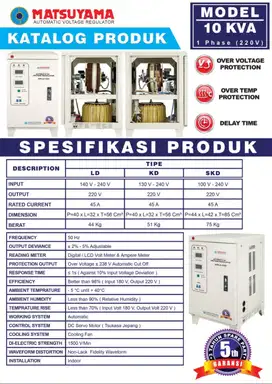 Stabilizer 10 KVA