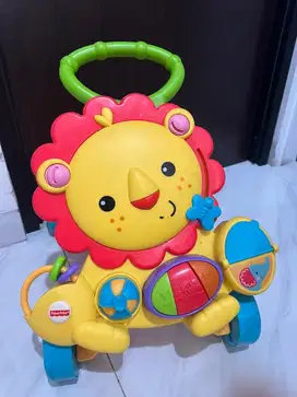 Fisher Price Musical Lion Push Walker