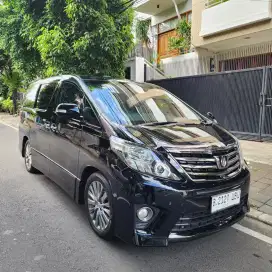 Tangan 1 dr Baru Low KM. Toyota Alphard 2.4 2014 Hitam