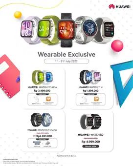 HUAWEI WATCH FIT 4 SERIES DAN FIT 4 PRO