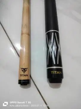 Stik biliard merek TITAN kondisi bekas , masih bagus