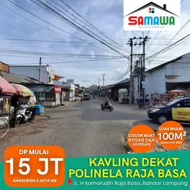 TANAH KAVLING DI PUSAT KOTA BANDAR LAMPUNG