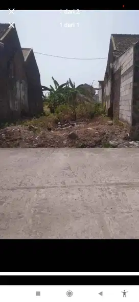 Dijual tanah siap bangun BU