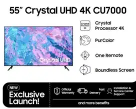 SAMSUNG LED SMART UA55CU7000KXXD