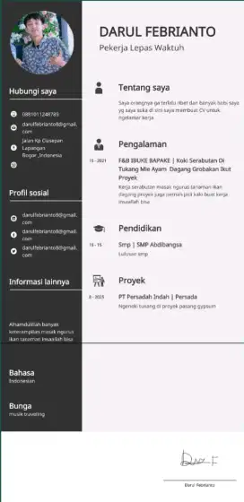 Cari kerjaan buat sampingan