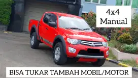 Mitsubishi triton strada glx 2.8 dobel cabin 4x4 manual 2015