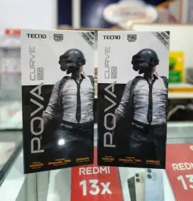 Tecno Pova 7 Curve 5G 8+8/256 Garansi Resmi Baru Dan segel