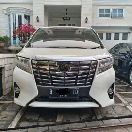 Toyota Alphard G 2016 orisinil tangan 1 orisinil terawat harga cash